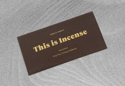 Gentle Habits - This is Incense Box